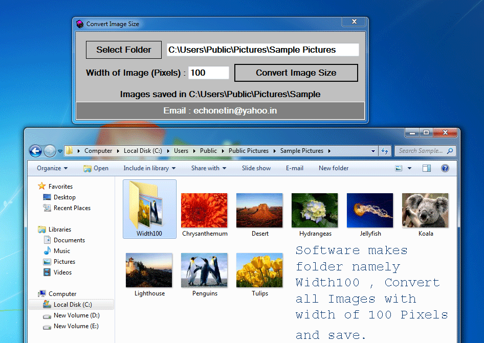 Change Image Size Change Image Size